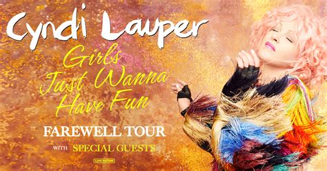 Cyndi Lauper Girls Just Wanna Have Fun Farewell Tour At Toyota
