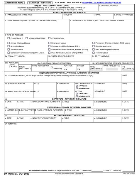 Da Form 31 2023 2024 Fill Out And Download Pdf Guru Da Form 31 2023 2024 Fill Out And Download Pdf Guru