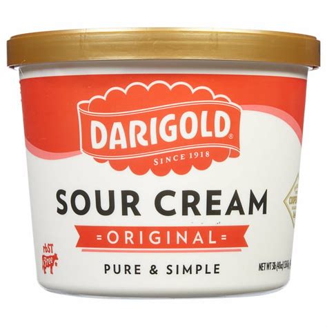 Darigold Sour Cream 5 Lb Costco Food Database