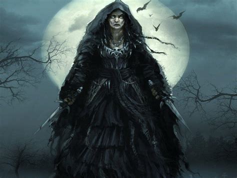 Dark Witch Wallpapers Top Free Dark Witch Backgrounds Wallpaperaccess