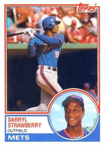 Darryl Strawberry Rookie Cards The Ultimate Guide Wax Pack Gods
