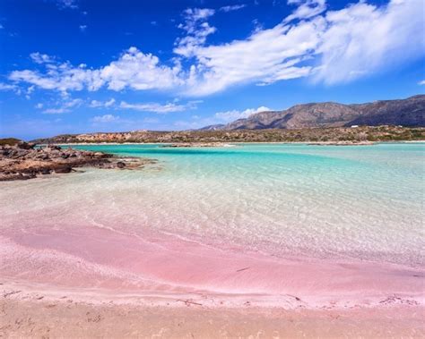 Day Trip From Heraklion To Elafonisi Lagoon The Pink Beach Of Crete