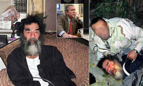 Dead Saddam Hussein