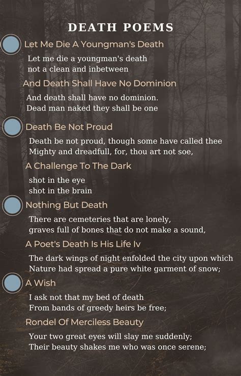 Death Poems Best Poems For Death Death Poems Best Poems For Death