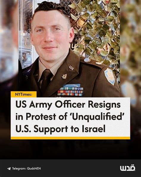 Defense Intelligence Officer Resigns In Protest Of Us Policy On Gaza War Tehran Times