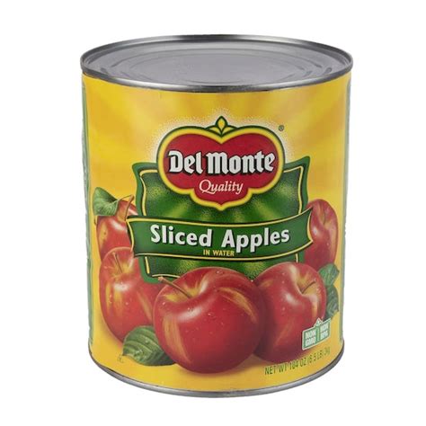 Del Monte Sliced Apples In Water Del Monte Food Service