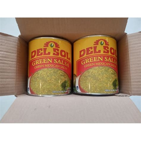 Del Sol Salsa Verde Mexicana Us Foods Chef Store