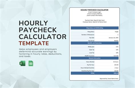 Delaware Paycheck Calculator Salary Amp Hourly Calculator