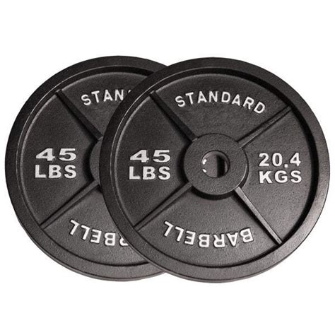 Deltech Fitness 45 Lb Olympic Weight Plate Pair Op 045 Deltech Fitness 45 Lb Olympic Weight Plate Pair Op 045