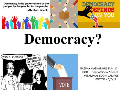Democracy Class 9 Cbse