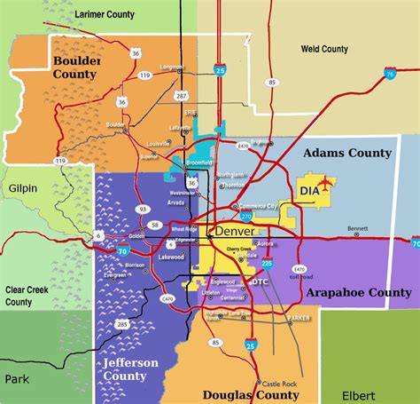 Denver County Maps Googlesand