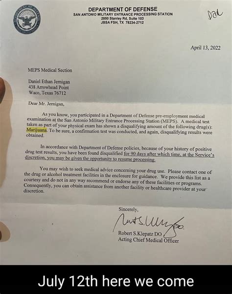 Department Of Defense San Antonio Military Entrance Processing Station