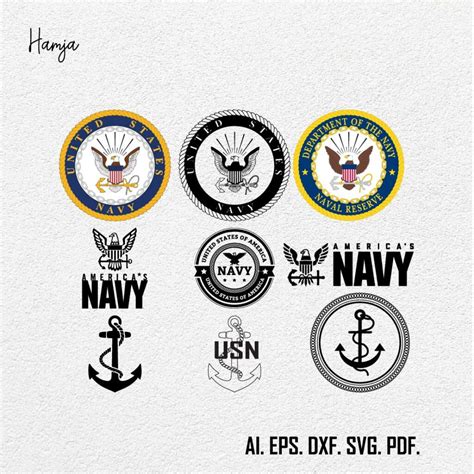 Department Of The Navy Seal Logo Bundle Us Navy Seal Logo Seal Of