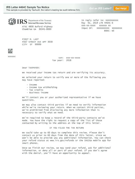 Department Of Treasury Irs Letter 2025 Candi Corissa