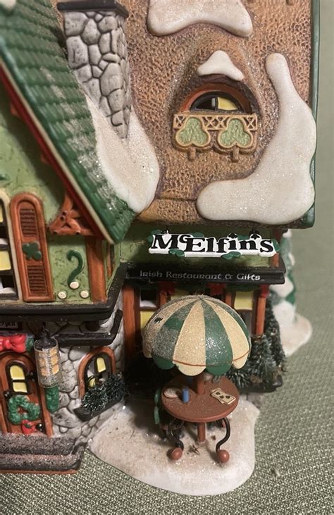 Dept 56 North Pole Series Amp Quot Mcelfin Amp 39 S Irish Restaurant Amp Gifts Amp Quot 56755