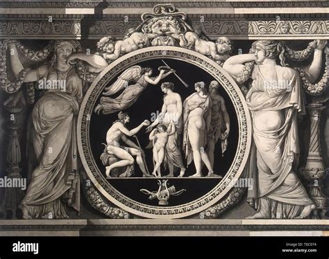 Design For A Bas Relief The Judgement Of Paris 1785 89 Jean