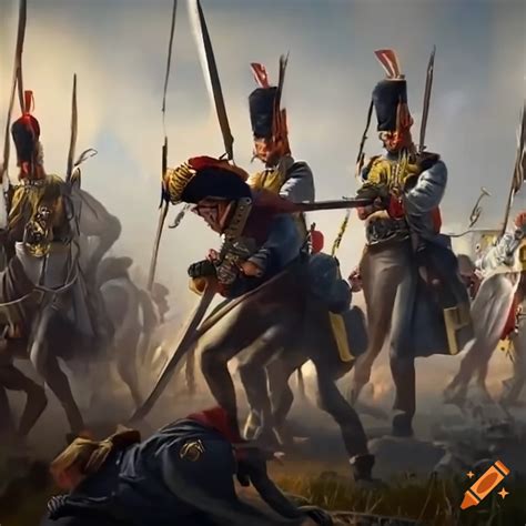 Detailed Depiction Of A Napoleonic Wars Era Bayonet Charge On Craiyon Detailed Depiction Of A Napoleonic Wars Era Bayonet Charge On Craiyon
