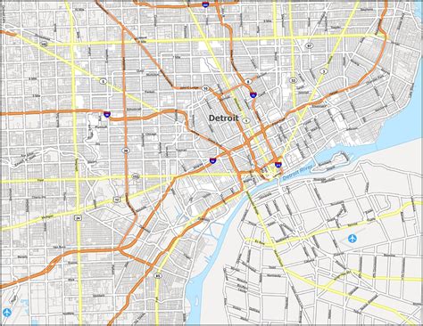 Detroit Zip Code Map Gis Geography Detroit Zip Code Map Gis Geography