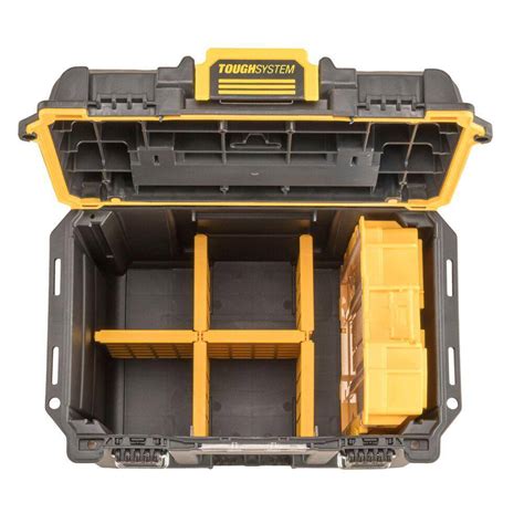 Dewalt 15 25 In Toughsystem 2 0 Compact Deep Tool Box Dwst08035 Dewalt 15 25 In Toughsystem 2 0 Compact Deep Tool Box Dwst08035
