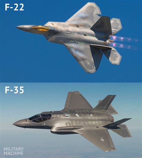 Differences Between F 22 And F 35 Military Machine Differences Between F 22 And F 35 Military Machine