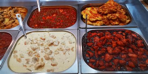 Different Kinds Of Food With Sauce And Pork Stock Image Image Of Different Kinds Of Food With Sauce And Pork Stock Image Image Of