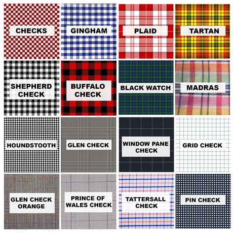 Different Types Of Plaid And Checks That Every Designer Should Know A Fabric Series Fashion Angel Warrior