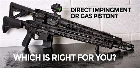 Direct Impingement Vs Gas Piston Ar 15 Pros And Cons Mid State Firearms