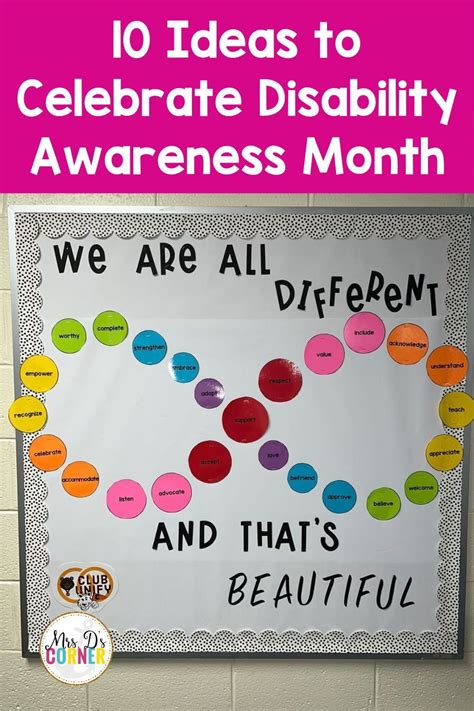 Disability Awareness Month Activities