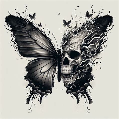 Discover 130 Skull Butterflies And Skull Tattoos Ideas Tattoos Tattoo Designs Butterfly Tattoo And More