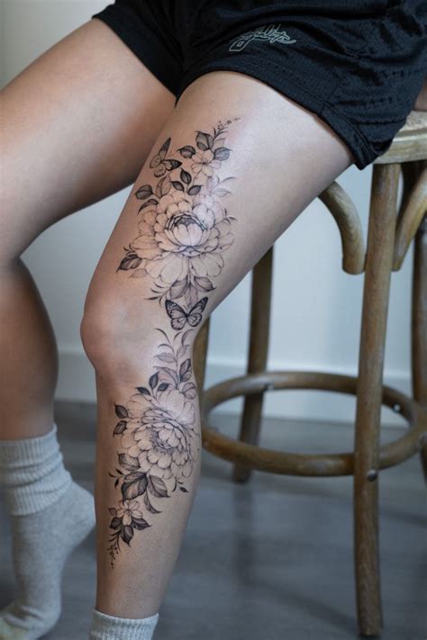 Discover 270 Floral Thigh Tattoos And Tattoos Ideas Tattoos For Women Body Art Tattoos Floral Thigh Tattoos And More
