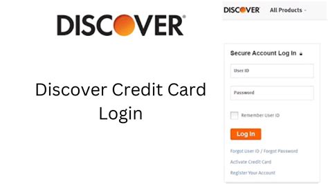 Discover Bank Credit Card Login Sign Up Online Discover App Youtube