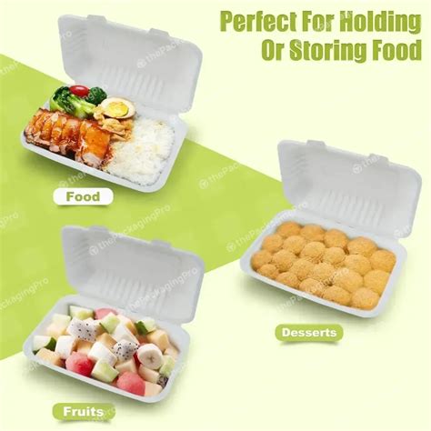 Disposable Paper Bento Lunch Cake Box Wholesale Sugarcane Bagasse