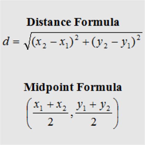 Distance and Midpoint Formula Made Easy