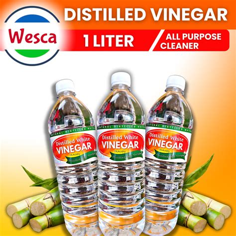 Distilled White Vinegar 1L Shopee Philippines