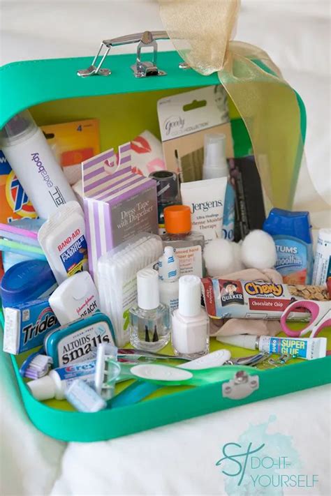 Diy Bridal Emergency Kit Something Turquoise