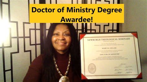 Doctor of Ministry Degree Overview
