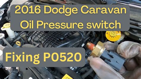 Dodge Grand Caravan Engine Oil Pressure Sensor Dodge Grand Caravan Engine Oil Pressure Sensor