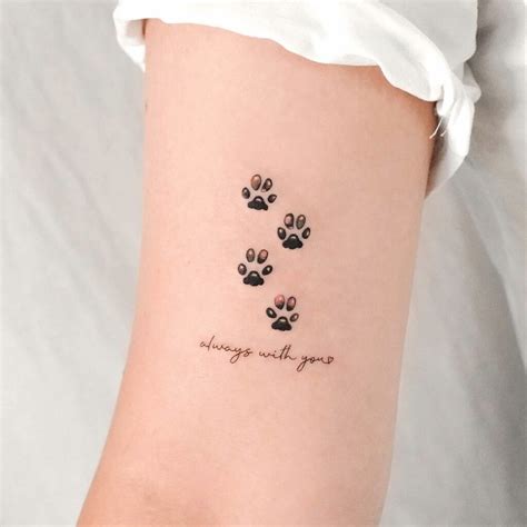 Dog Paw Tattoo