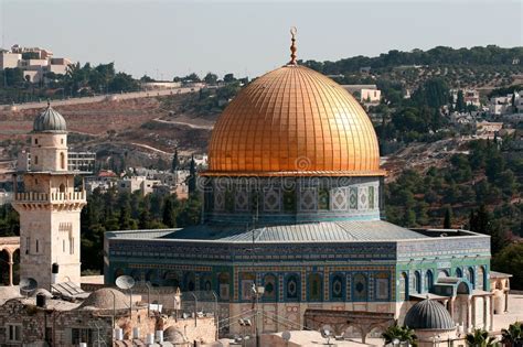Dome Of The Rock Mosque Stock Photo Image Of Rock Architecture 3107646