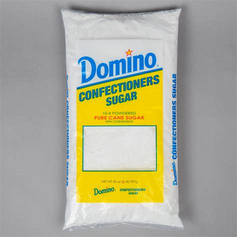 Domino 2 Lb 10X Confectioners Powdered Sugar 12 Case