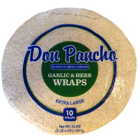 Don Pancho Low Carb 8 Inch Flour Tortilla Us Foods Chef Store