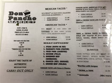 Don Pancho Updated February 2026 12 Photos 18 Reviews 2120 S Cedar St Lansing Michigan Grocery Phone Number Yelp Don Pancho Updated February 2026 12 Photos 18 Reviews 2120 S Cedar St Lansing Michigan Grocery Phone Number Yelp
