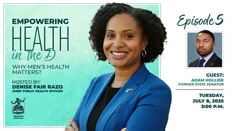 Don T Miss Episode 5 Of Empowering Health In The D Join Detroit S Chief Public Health Officer Denise Fair Razo On Tuesday July 8 At 3Pm For A Powerful Convo On Why Don T Miss Episode 5 Of Empowering Health In The D Join Detroit S Chief Public Health Officer Denise Fair Razo On Tuesday July 8 At 3Pm For A Powerful Convo On Why