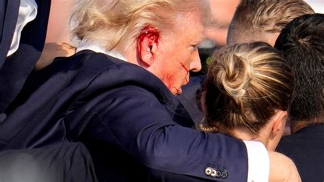 Donald Trump Assassination Attempt Shocking Photo Shows Bullet Flying