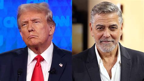 Donald Trump Blasts George Clooney Amp 39 Turned Amp 39 Against Joe Biden Newsweek