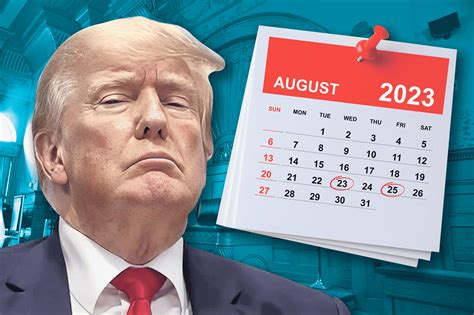 Donald Trump Faces Packed Schedule Of Court Dates For 6 Potential