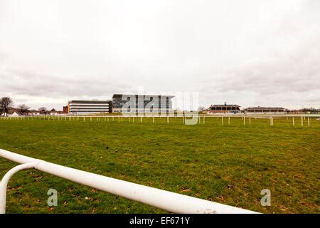 Doncaster Racecourse Races Race Grounds Stand Grandstand Building Exterior Horse Racing South Yorkshire Uk England Stock Photo Alamy
