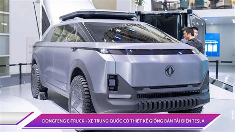 Dongfeng E Truck Concept A Tesla Cybertruck Copycat With 1 305 Hp Dongfeng E Truck Concept A Tesla Cybertruck Copycat With 1 305 Hp