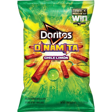 Doritos Dinamita Spicy Chili Lime Flavored Tortilla Chips 1 75 Ounce
