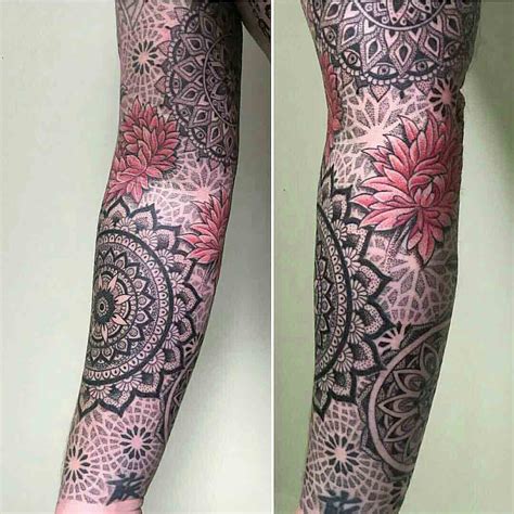 Dotwork Mandala Tattoo Sleeve Best Tattoo Ideas Gallery Dotwork Mandala Tattoo Sleeve Best Tattoo Ideas Gallery